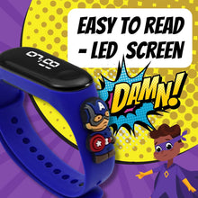 Load image into Gallery viewer, HeroTime Kids Watch - It&#39;s Time to Save the Day!
