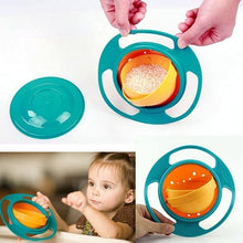 Load image into Gallery viewer, MonkeyTots Indestructi-Bowl | 360 degree Anti-Spill Gyro Bowl | No More Mess at Mealtimes
